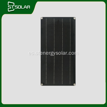 Panel flexible solar negro de 25W